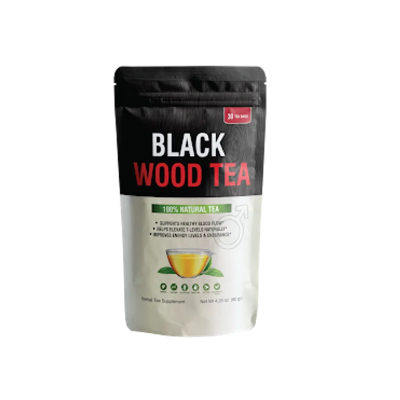 Black Wood Tea Longevity & Vitality Support — 1 Bottle / 30 Day Supply
